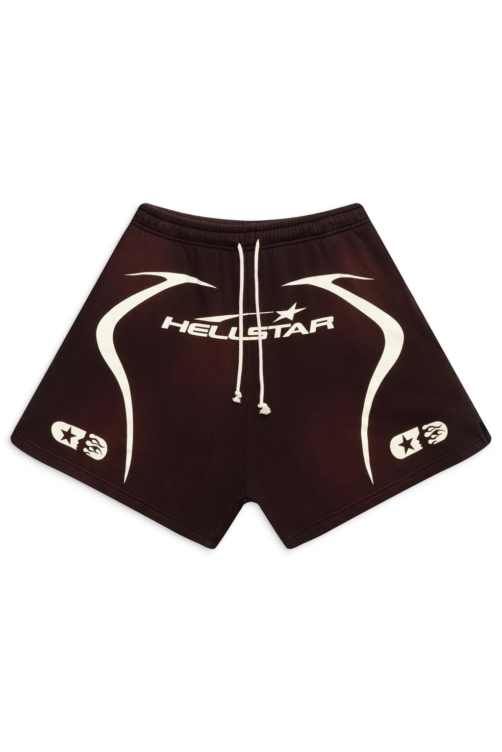 HELLSTAR WARM UP BROWN SHORTS