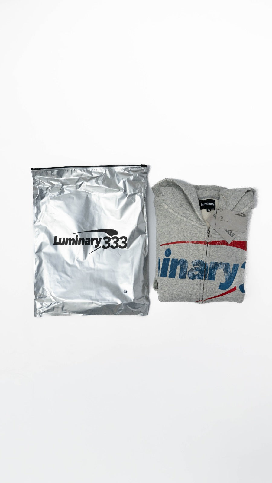 Luminary 333 "Grey First Drop Hoodie"