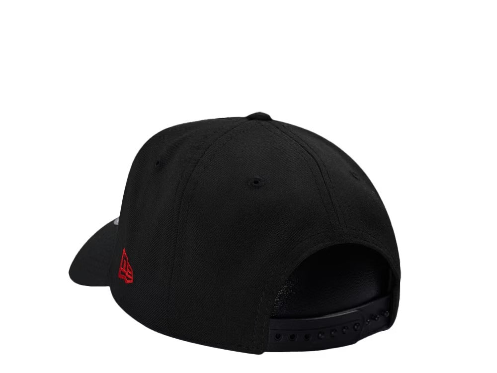 GORRA NEW ERA DODGERS 40TH BLACK RED