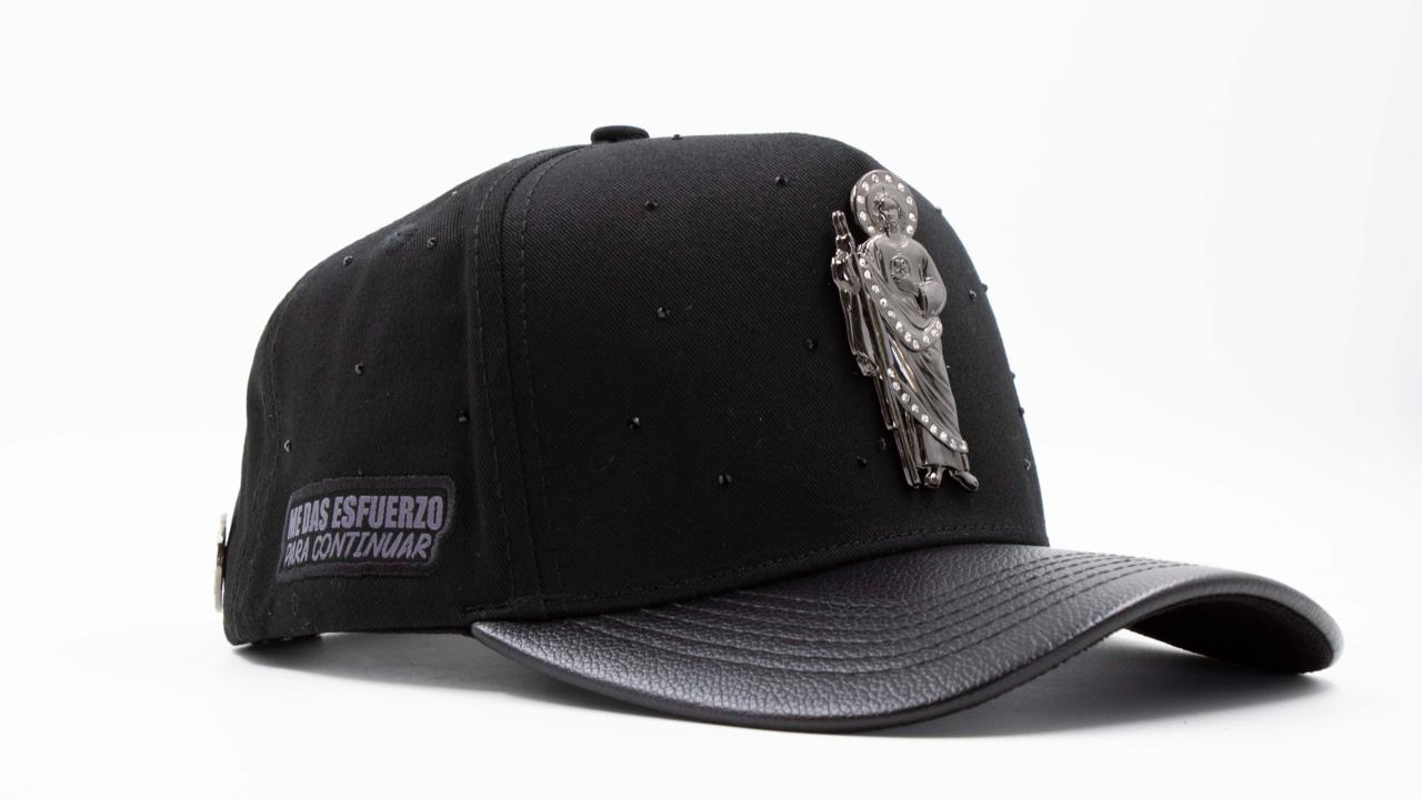 Gorra Florence Caps "SAN JUDAS" Crystal black