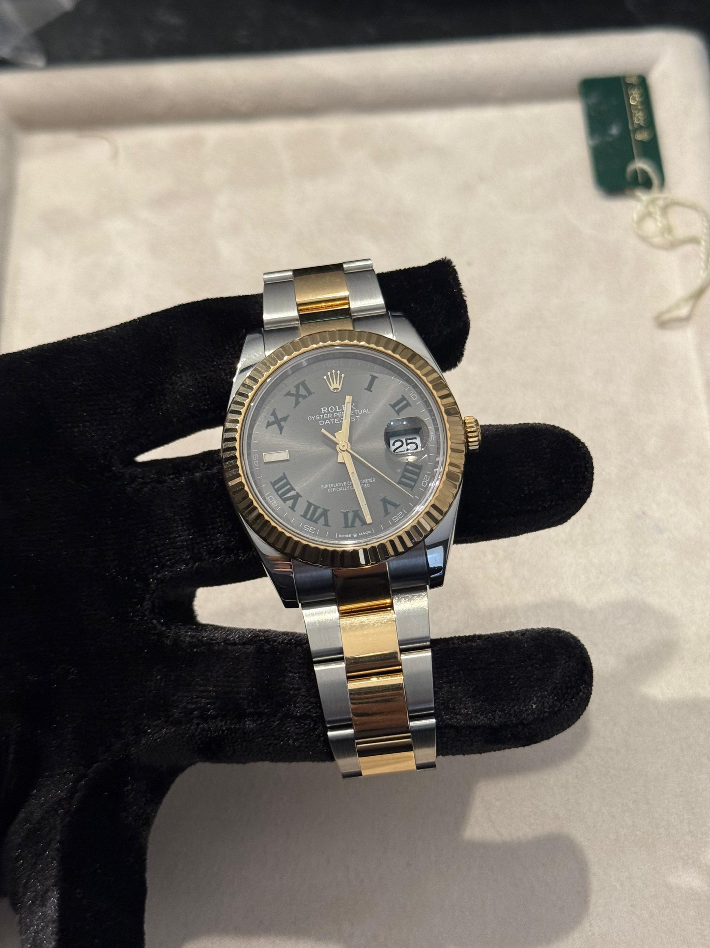 Rolex Dayjust two tone
