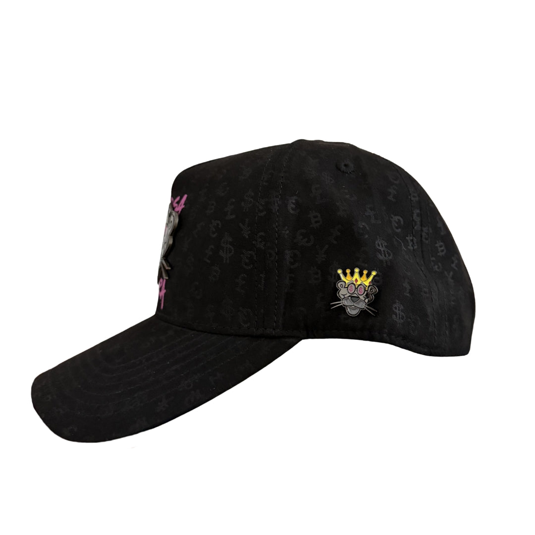 GORRA CASH ONLY - PINK PANTER MONOGRAMA