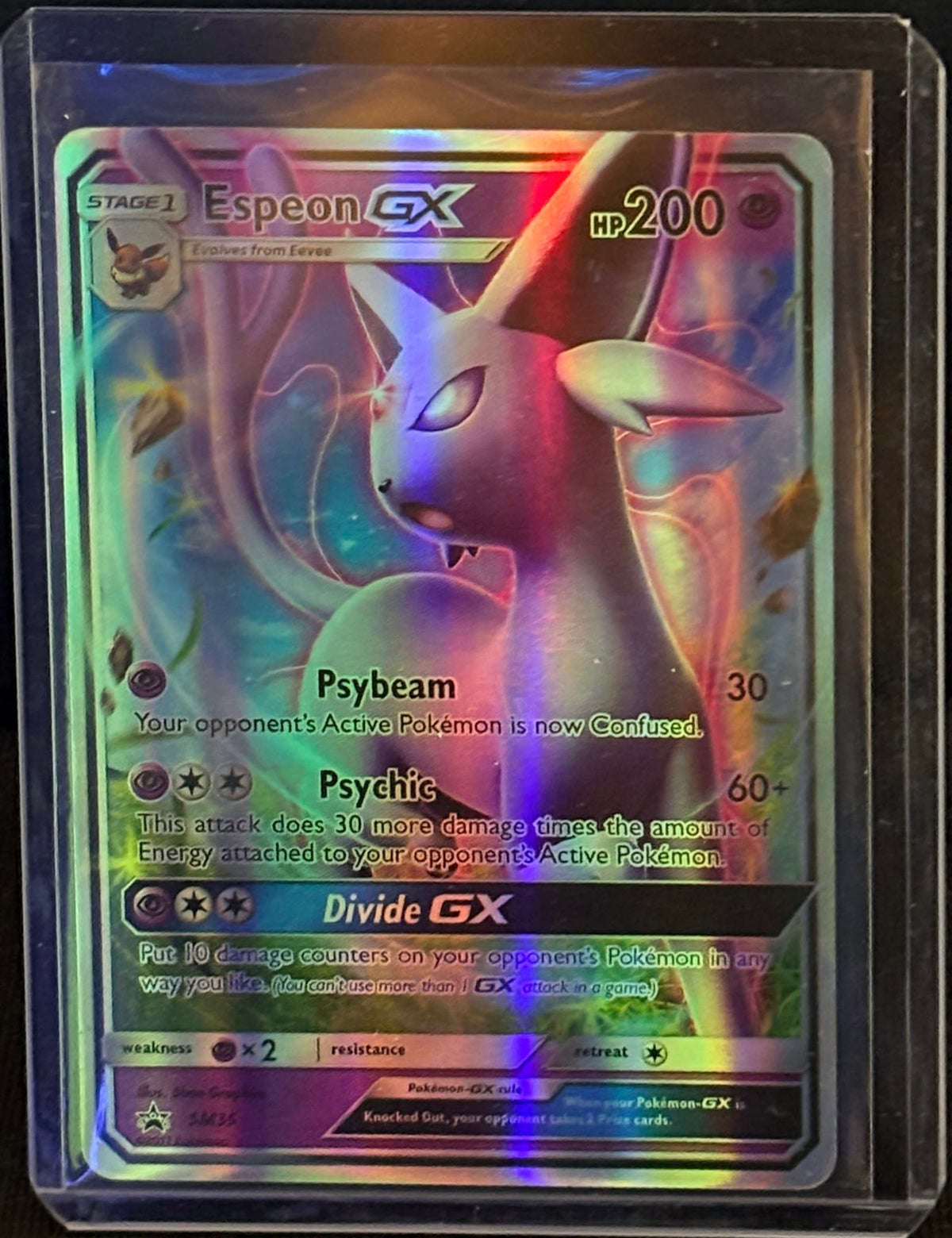 CARTA POKMEON Espeon GX SM35 – Promo