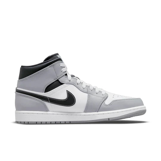 Air Jordan 1 Mid Light Smoke Grey Anthracite (NO BOX)