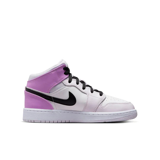 Air Jordan 1 Mid Barely Grape (GS) SEMINUEVO