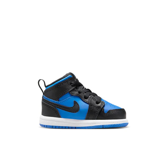 Air Jordan 1 Mid Black Royal Blue (TD)