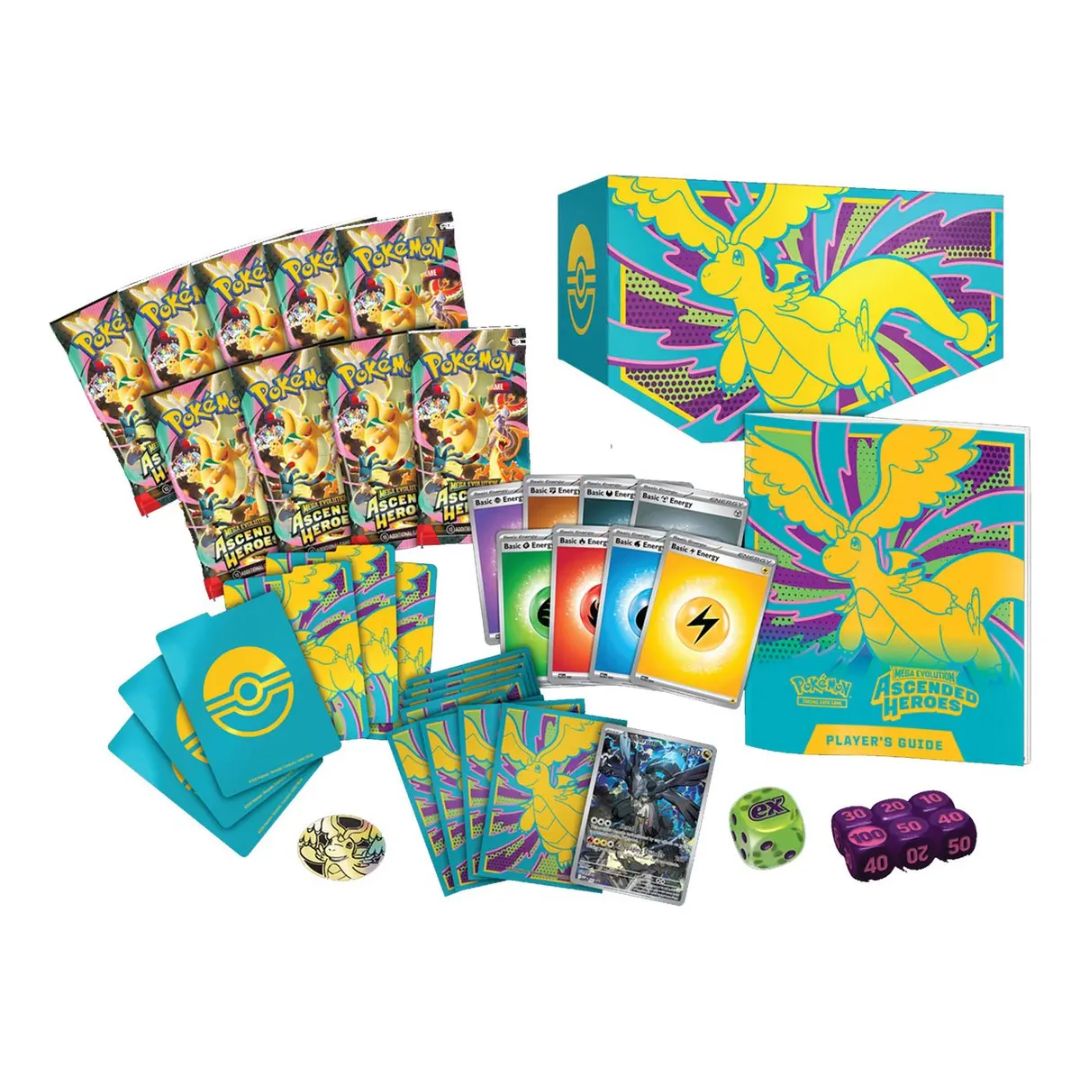 Pokémon TCG: Ascended Heroes Elite Trainer Box ETB SPA