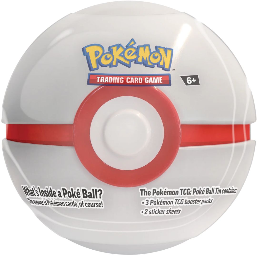 Pokémon TCG: Pokebola Lata Varios Modelos