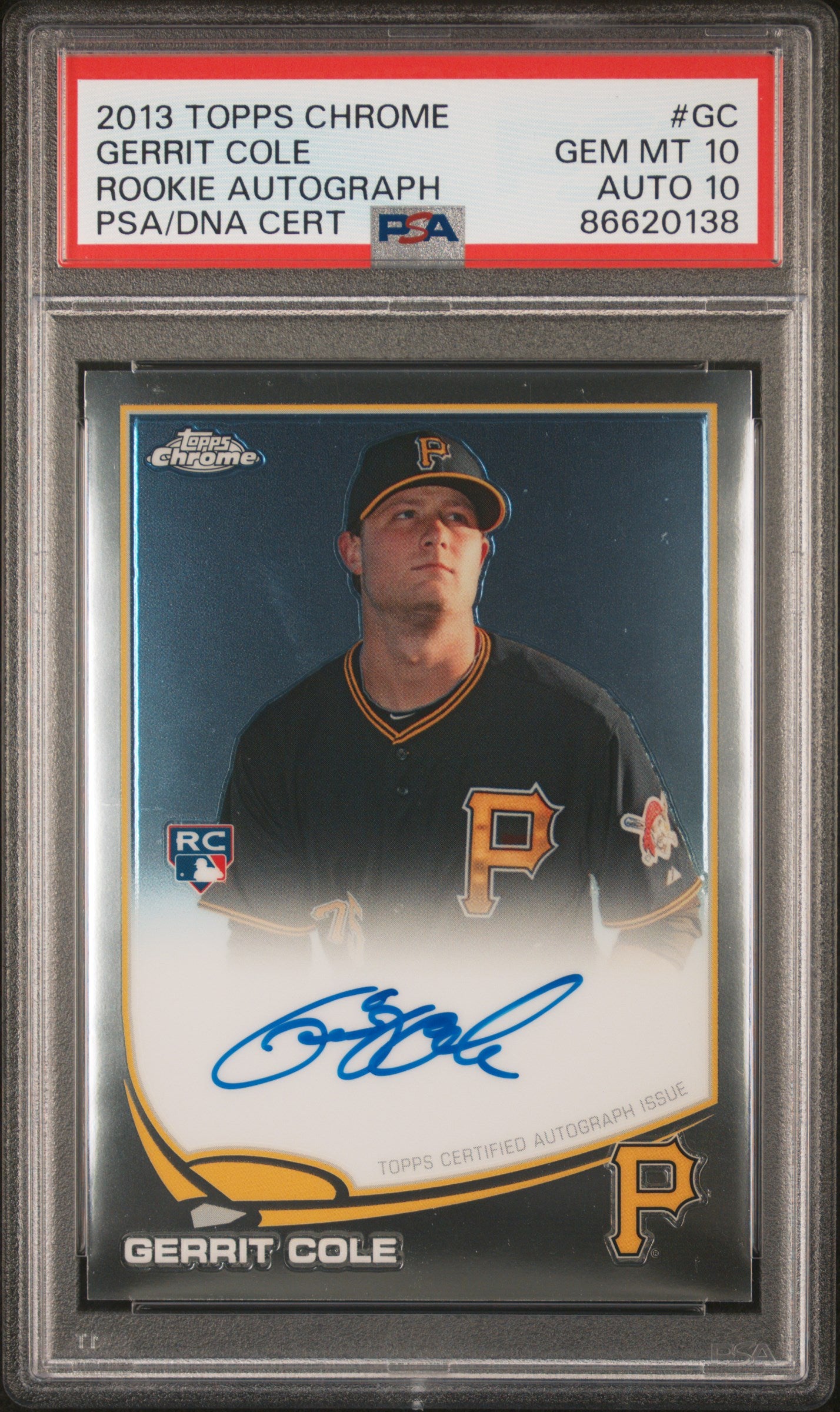 Gerrit Cole - PSA 10 Graded Card