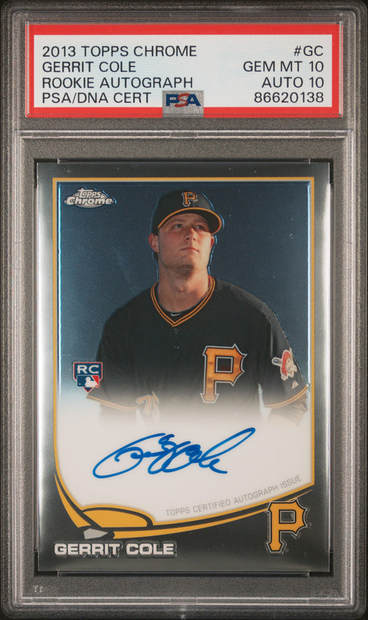 Gerrit Cole - PSA 10 Graded Card