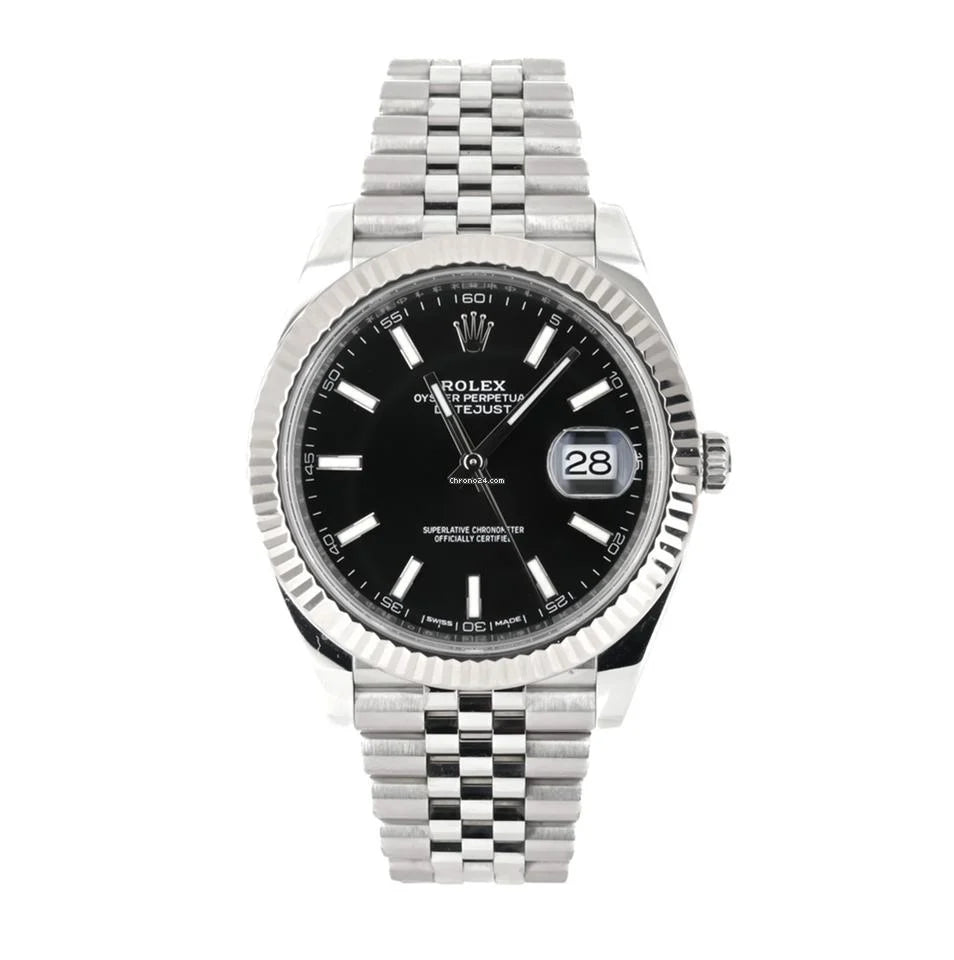 Rolex Datejust Dial Black Jubilee