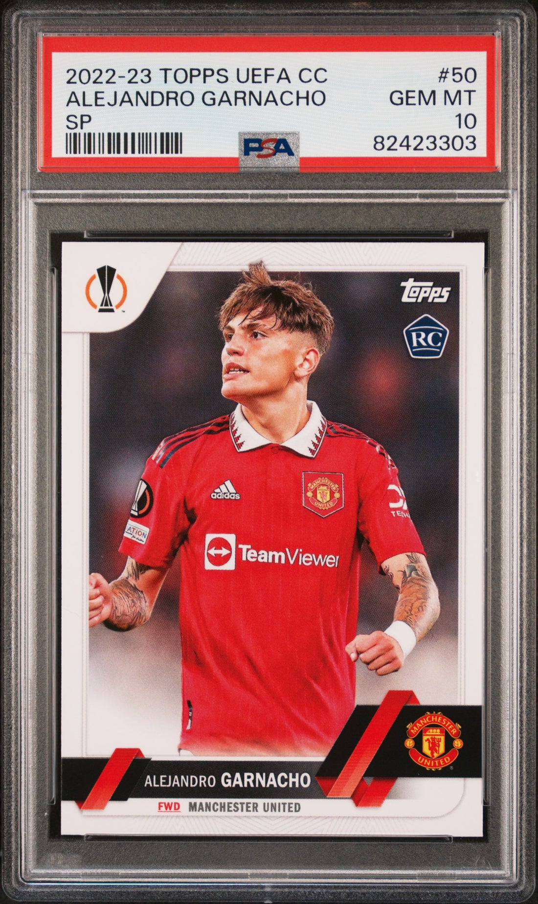 Alejandro Garnacho - PSA Graded Card – DROP-SHOP