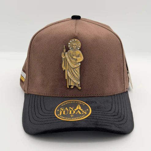 Gorra Florence Caps "SAN JUDAS" Gold brown