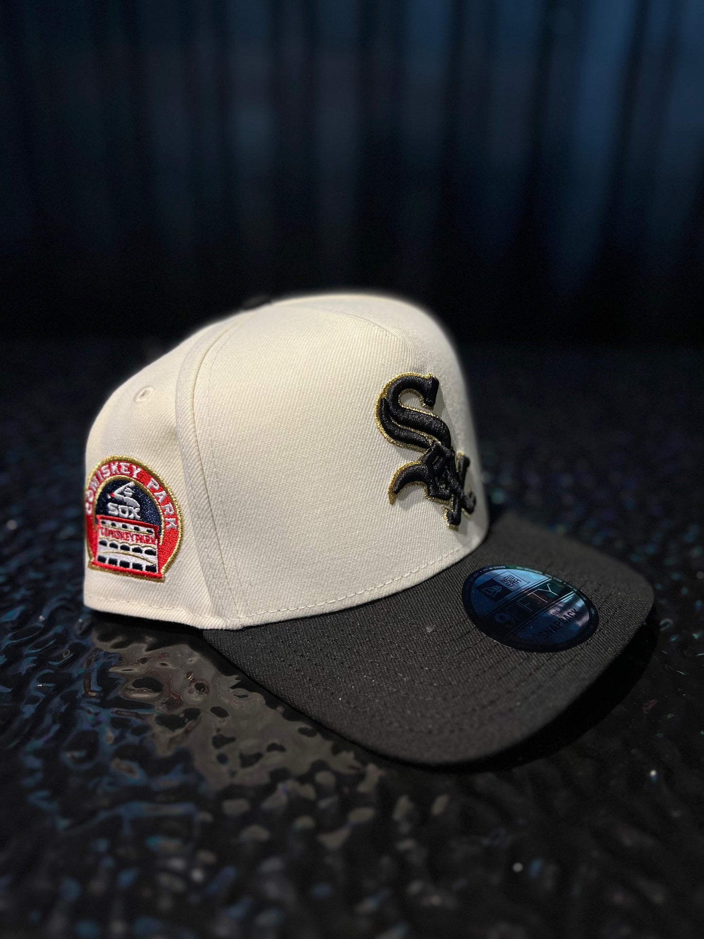 GORRA NEW ERA WHITE SOX COMISKEY PARK WHITE SNAPBACK