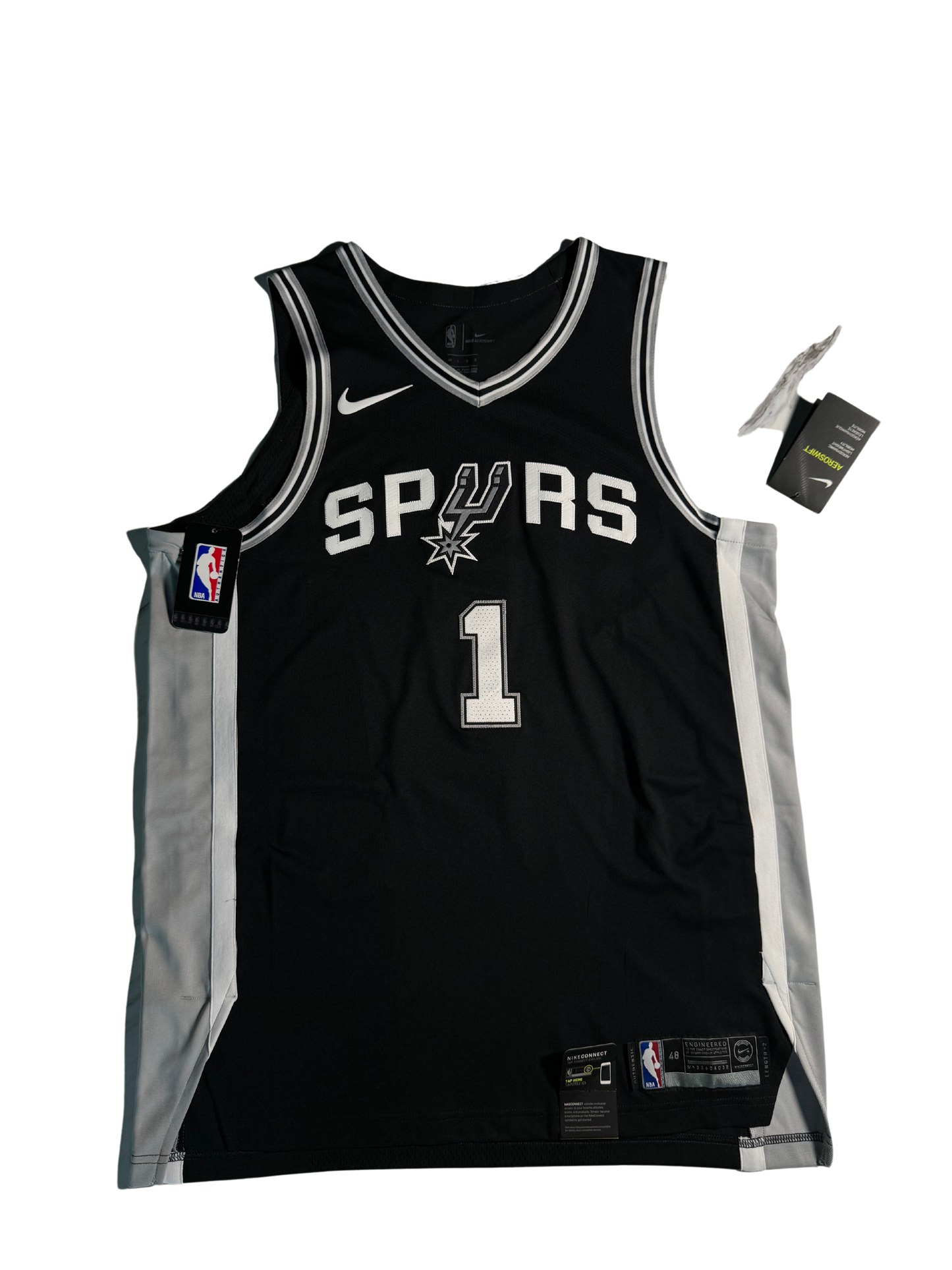 Jersey de Victor Wembanyama - San Antonio Spurs - Versión Jugador NBA