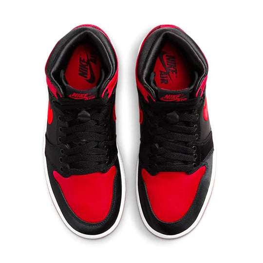 Air Jordan 1 Retro High OG Satin Bred W DROP SHOP