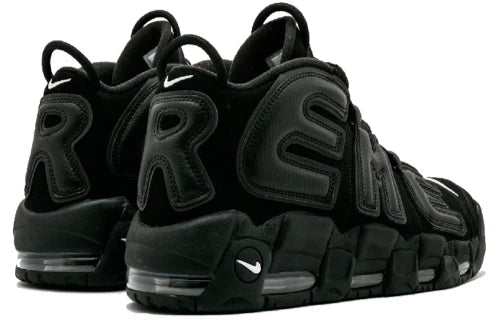 Supreme x Air More Uptempo Black