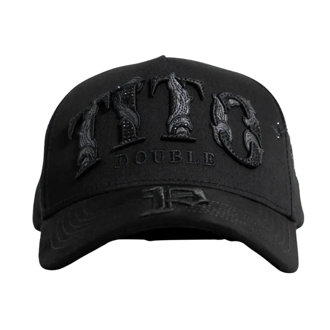 GORRA CASH ONLY X TITO DOUBLE P "BLACK STARS"