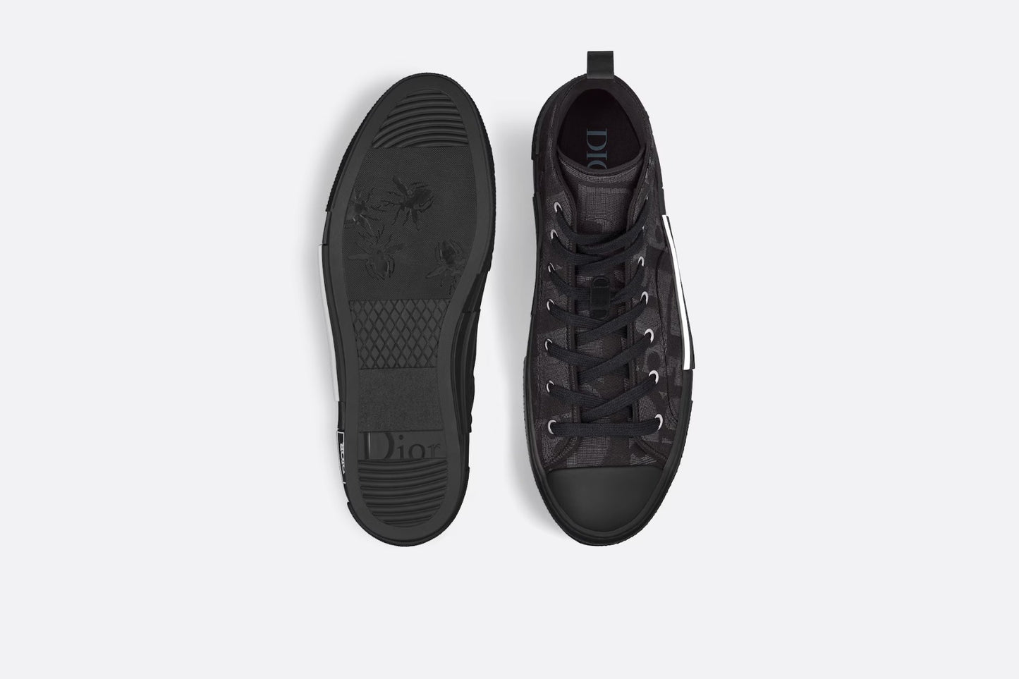 Dior B23 Jacquard Maxi Oblique Black