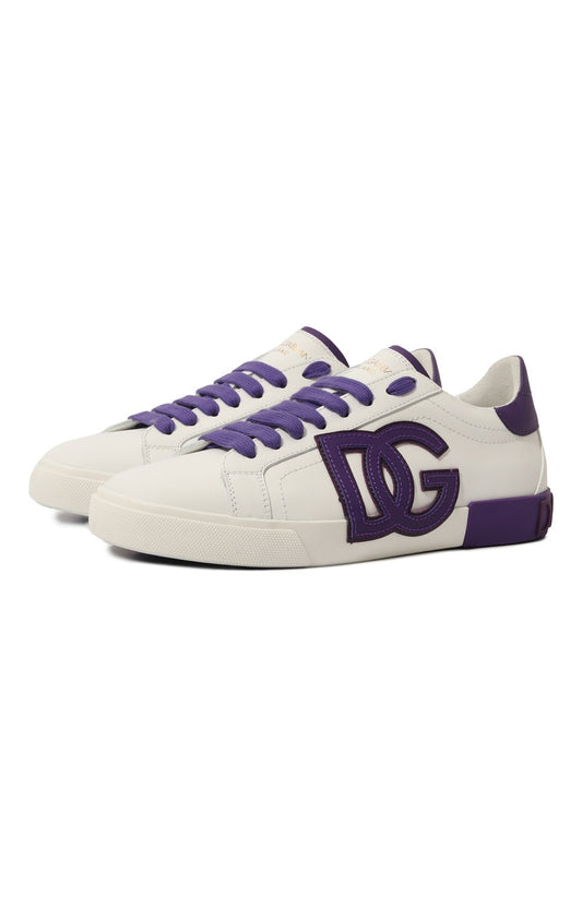 Dolce Gabbana Portofino SNK white/purple