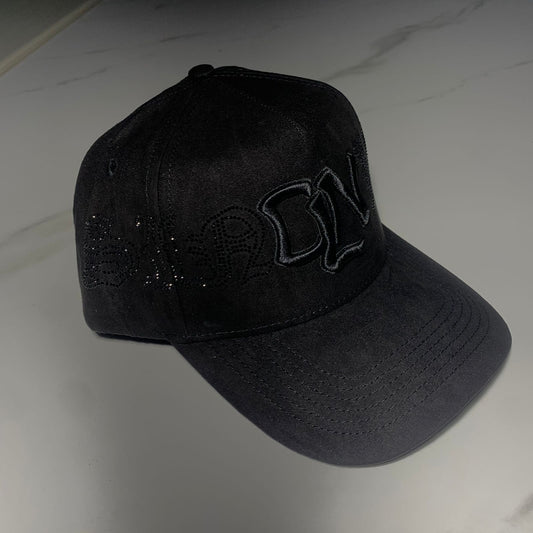 GORRA CAPCULTURE CLN DIAMONDS BLACK IN BLACK