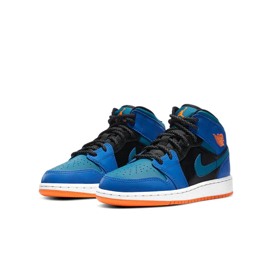 Jordan 1 Mid Racer Blue Green Abyss GS DROP SHOP