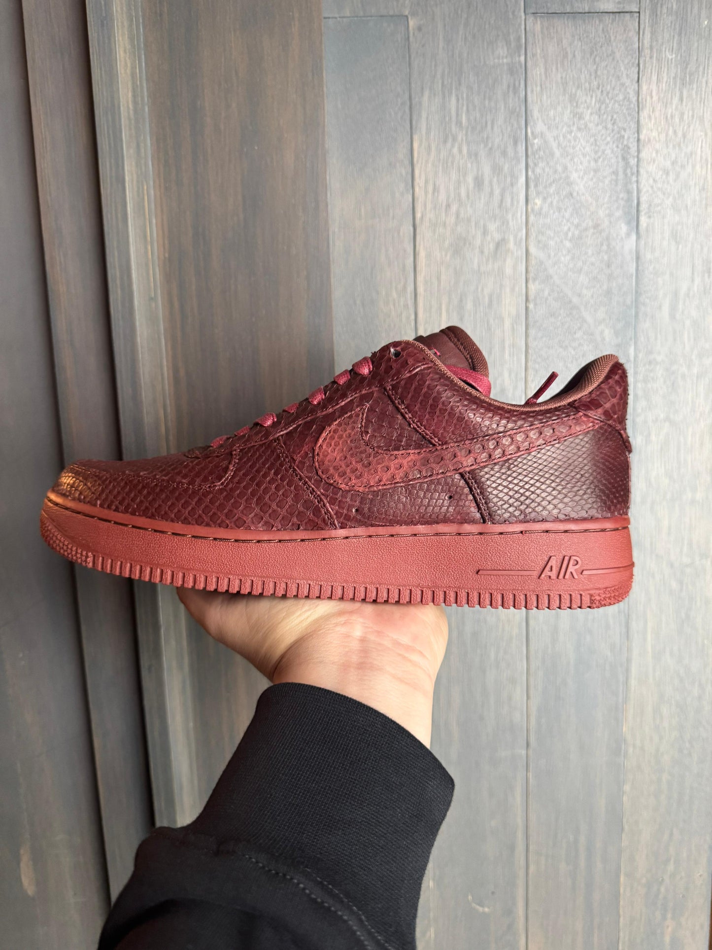 SRGN Air Force 1 Luxe Burgundy