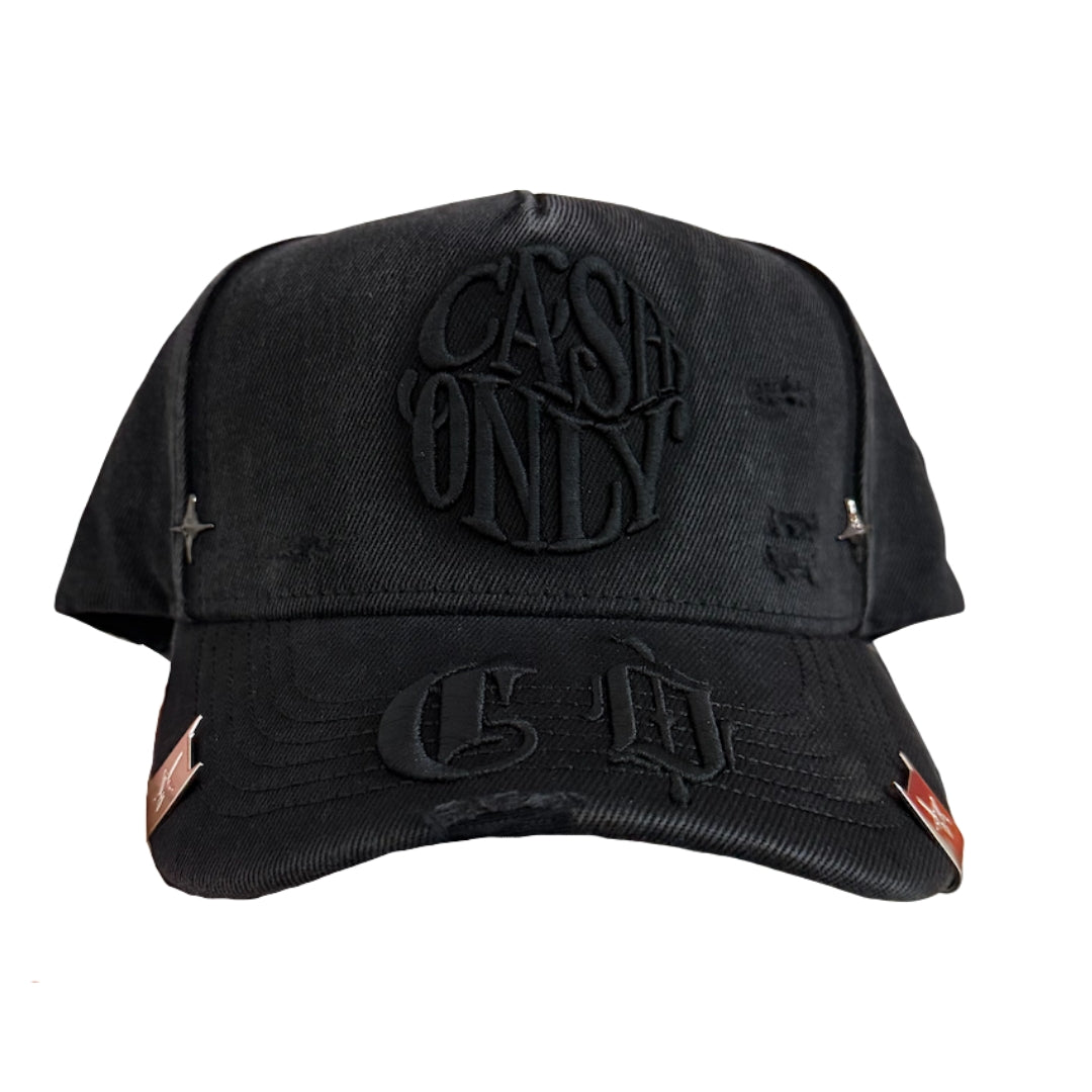 GORRA CASH ONLY - WASHED OUT LOYALTY BLACK DENIM
