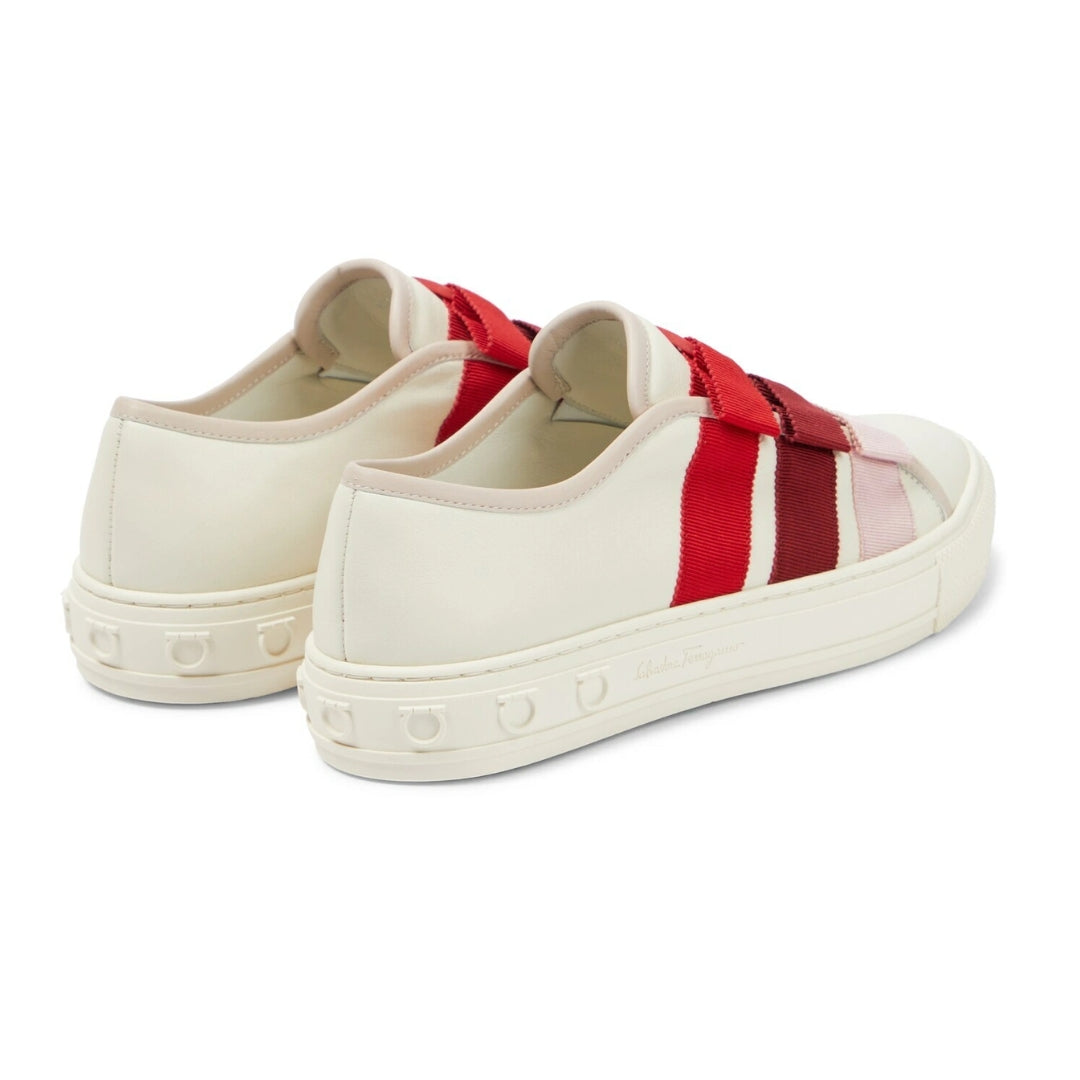 Ferragamo Wmns Nataly White Calf Leather