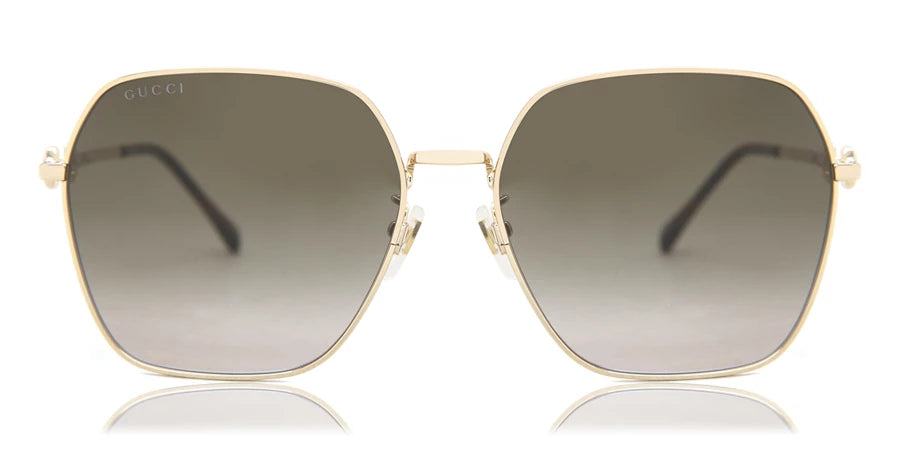 Gucci Square Gold Brown