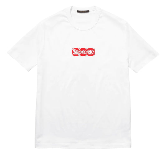Supreme x Louis Vuitton Box Logo Tee White