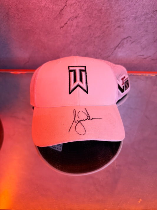 Gorra Tiger Woods Autografiada