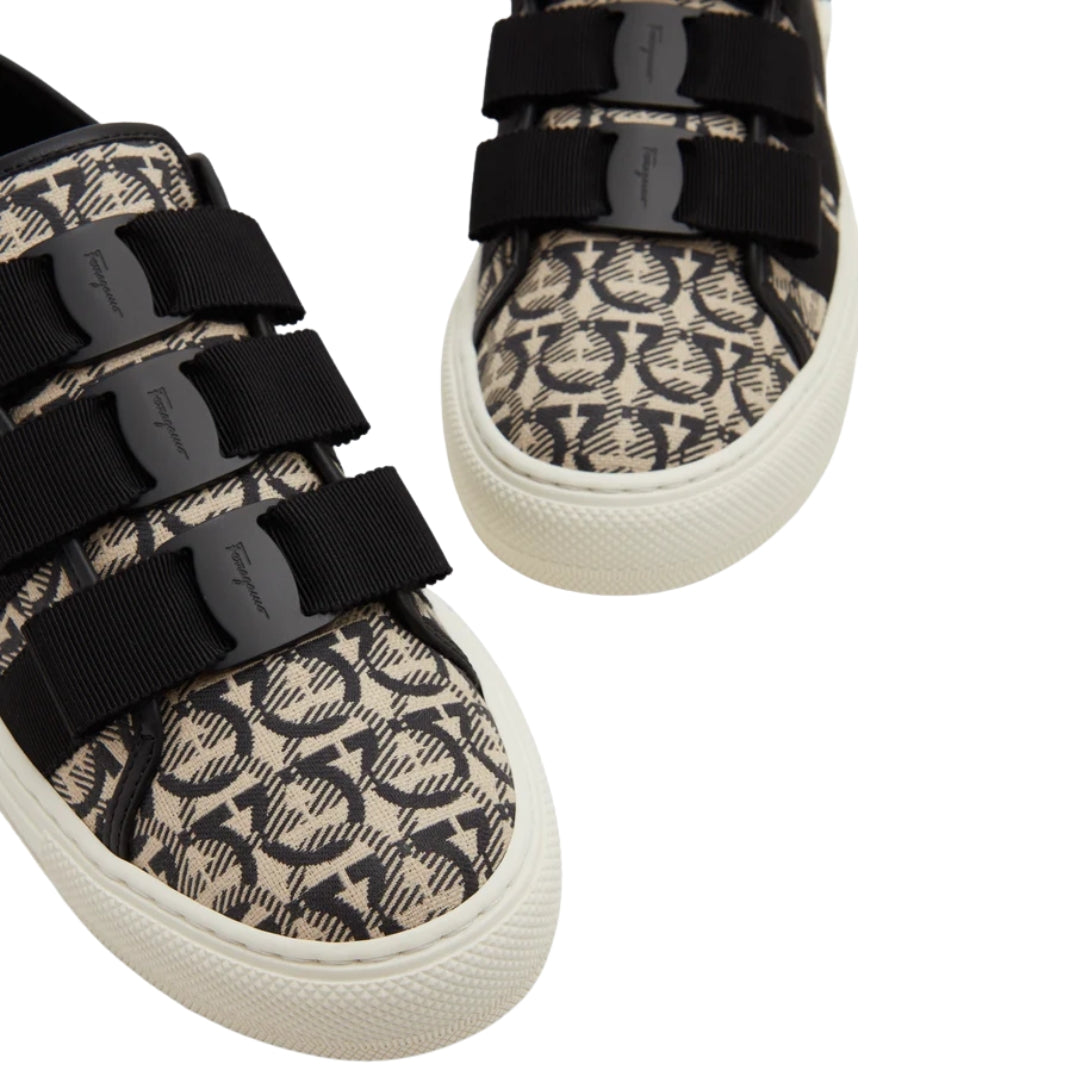 Ferragamo Wmns Nataly Beige/Negro