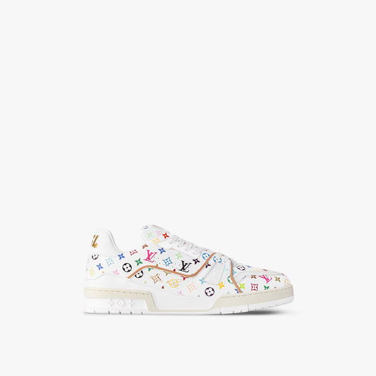 Louis Vuitton LV x Murakami Trainer Monogram White Colors