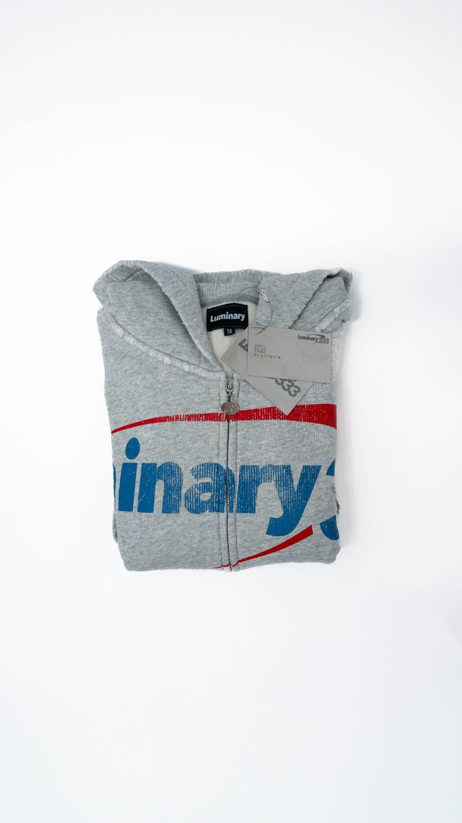 Luminary 333 "Grey First Drop Hoodie"