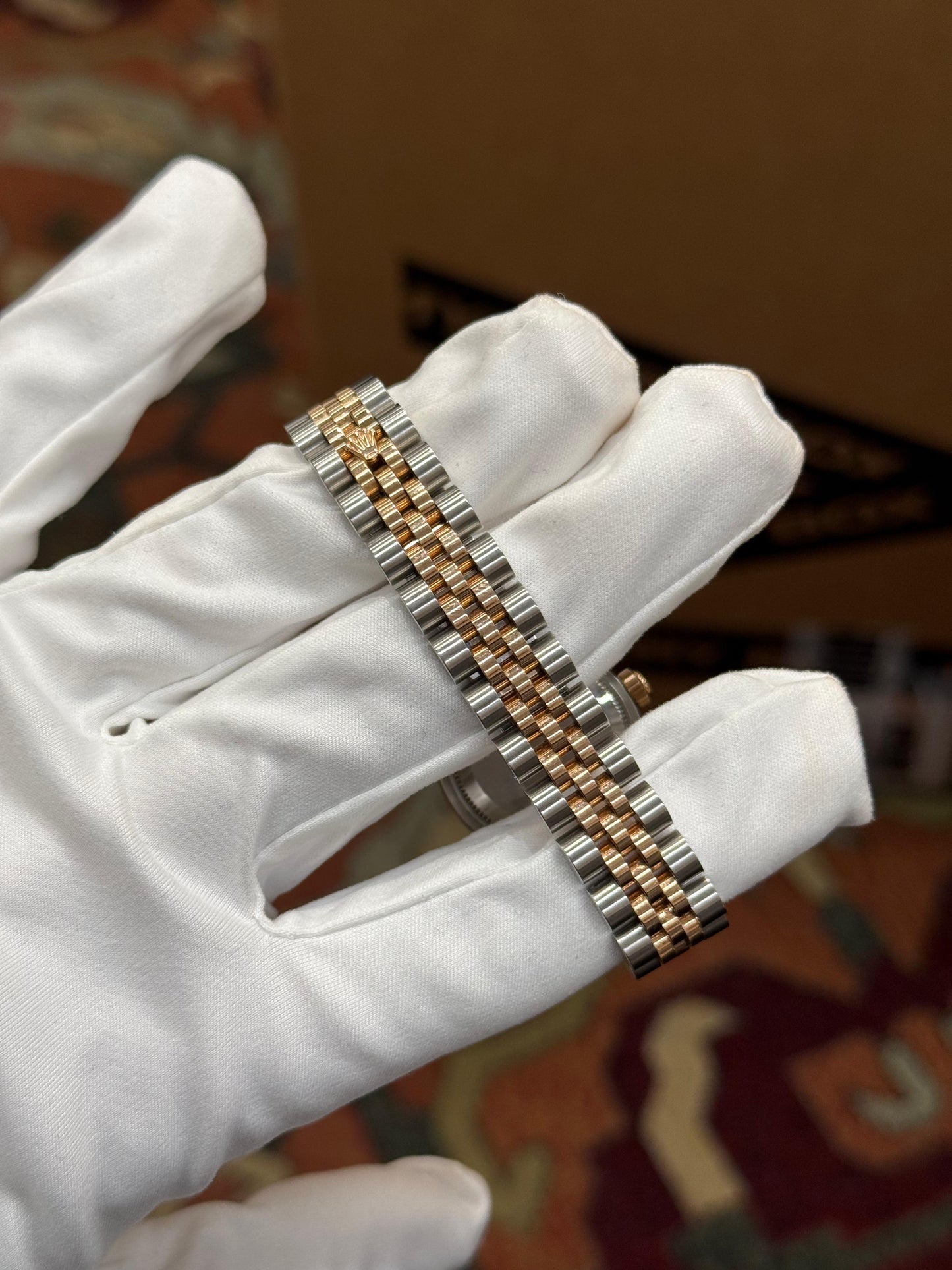 Rolex Datejust two-tone Sundust 26mm