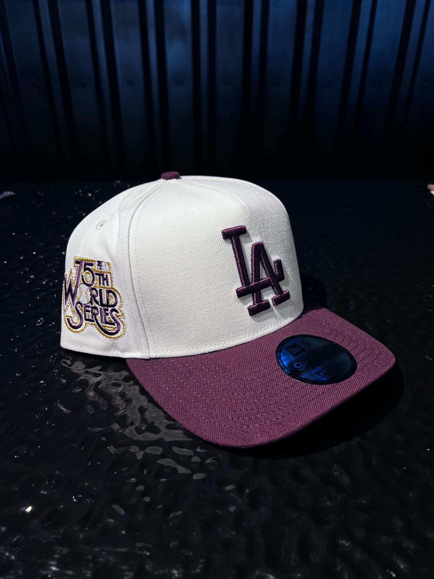 GORRA NEW ERA LOS ANGELES WINE BEIGE 75 SNAPBACK