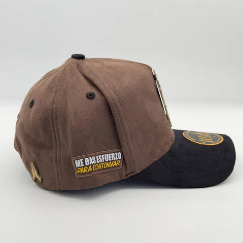Gorra Florence Caps "SAN JUDAS" Gold brown