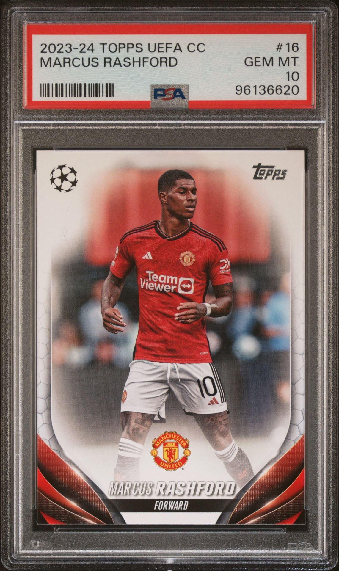 Marcus Rashford - PSA Graded Card