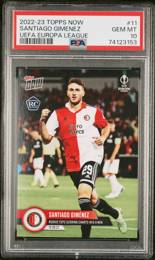 Santiago Giménez - PSA Graded Card
