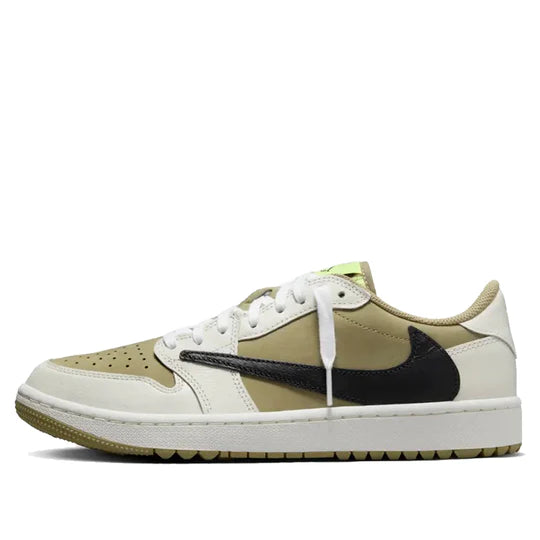 Air Jordan 1 Low Golf Travis Scott Neutral Olive