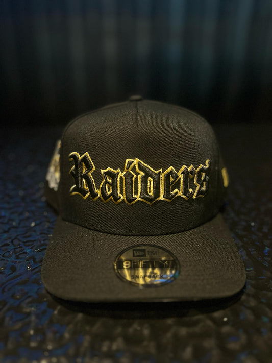 GORRA NEW ERA RAIDERS 60TH BLACK/GOLD SNAPBACK