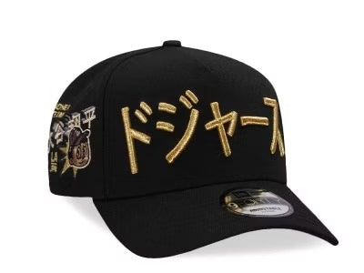 GORRA NEW ERA OHTANI DODGERS BLACK & GOLD