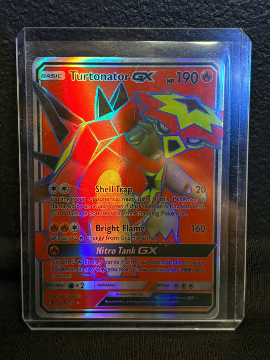 CARTA POKEMON Turtonator GX 131/145 – Full Art