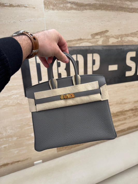 Hermes Birkin 25 togo leather