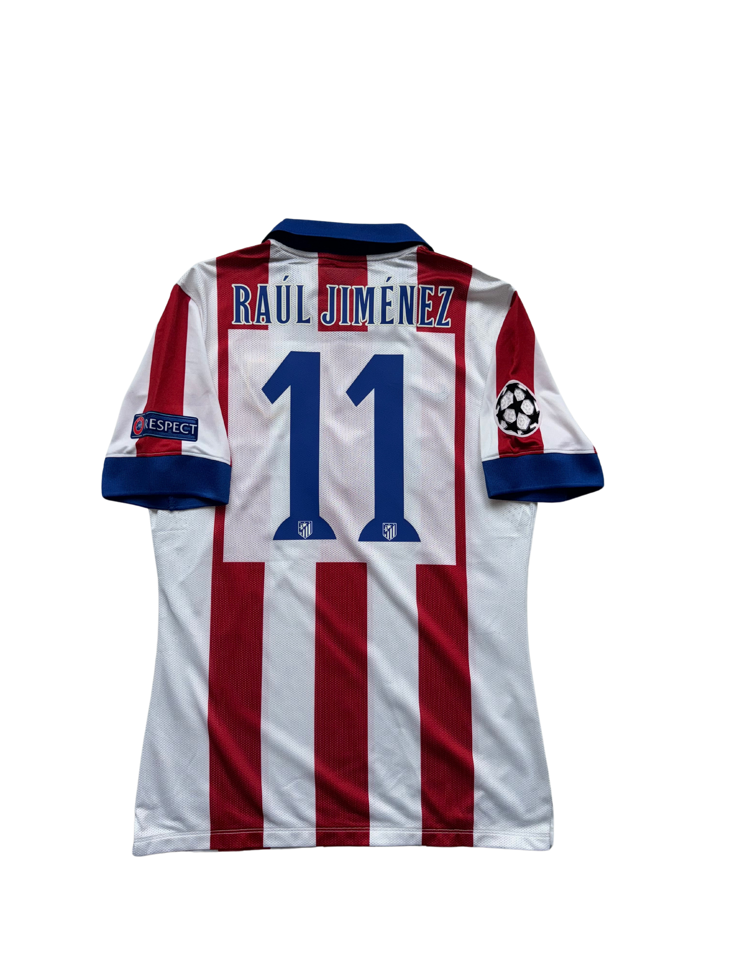 Jersey de Raúl Jiménez - Atlético de Madrid - Versión Utilería - UEFA Champions League 2014/2015**