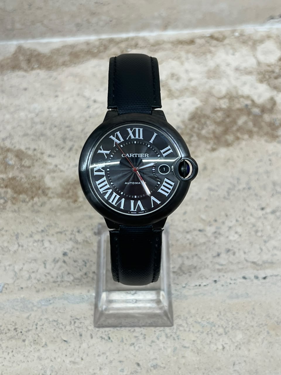 Cartier Ballon Bleu Carbon 42mm caja y papeles