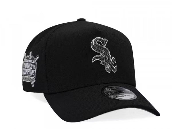 GORRA NEW ERA CHICAGO SOX WORLD SERIES 2005 BLACK SILVER