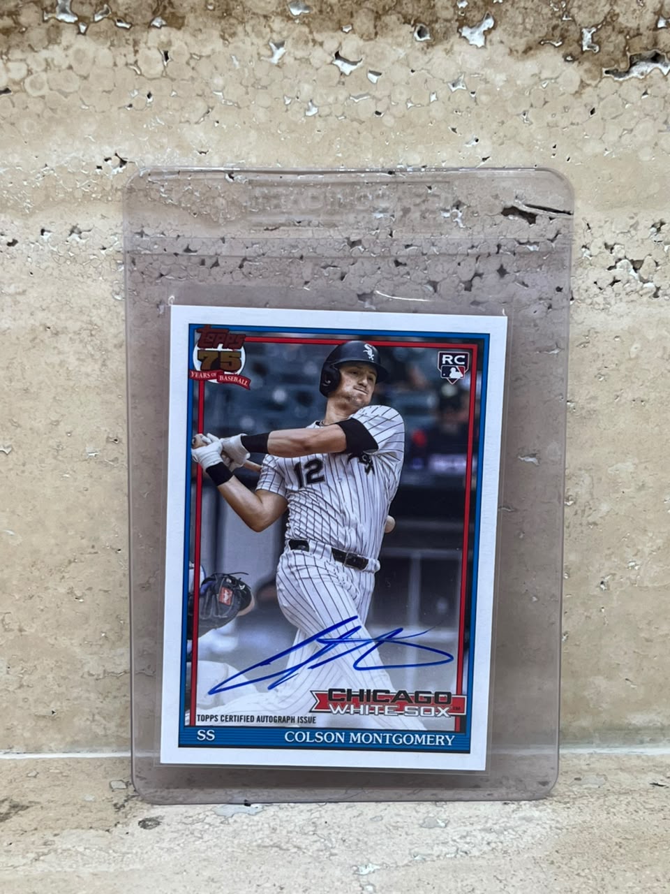 Topps 2026 Series 1 Autograph  Colson Montgomery  Chicago White Sox
