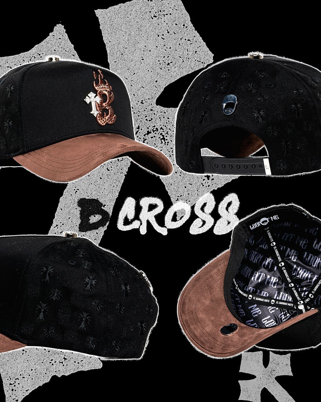Gorra Barbas Hats "B-Cross" (PREVENTA)